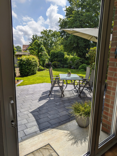 Blick aus der Küche